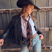 Load image into Gallery viewer, Preppy Saddle Boli - black/brown