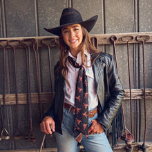 Load image into Gallery viewer, Preppy Saddle Boli - black/brown