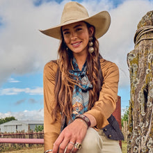 Load image into Gallery viewer, Gettin' Western Boli - navy plaid