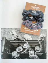 Load image into Gallery viewer, Fringe Scarves Scrunchie Pack - neutrals
