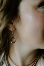 Load image into Gallery viewer, Copper Navajo Pearl Earrings - mini
