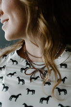 Load image into Gallery viewer, 18 inch Copper Navajo Pearl Bow Necklace
