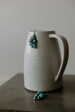 Load image into Gallery viewer, Turquoise Half Cluster Earrings
