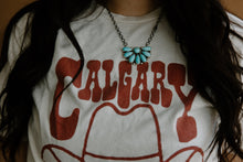 Load image into Gallery viewer, Turquoise Half Cluster Necklace
