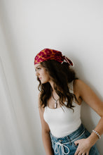 Load image into Gallery viewer, Magenta Crochet Scarf
