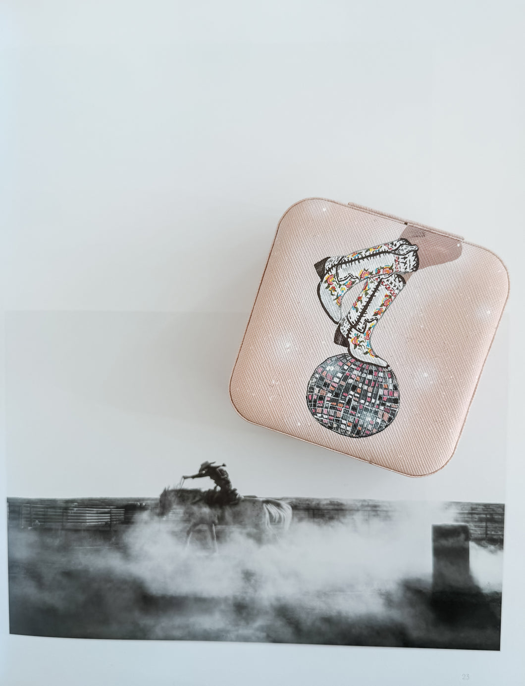 Disco Cowgirl Jewelry Case