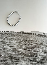 Load image into Gallery viewer, 8mm Navajo Pearl Bracelet
