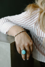 Load image into Gallery viewer, Copper &amp; Turquoise Navajo Pearl Bracelet
