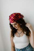 Load image into Gallery viewer, Magenta Crochet Scarf
