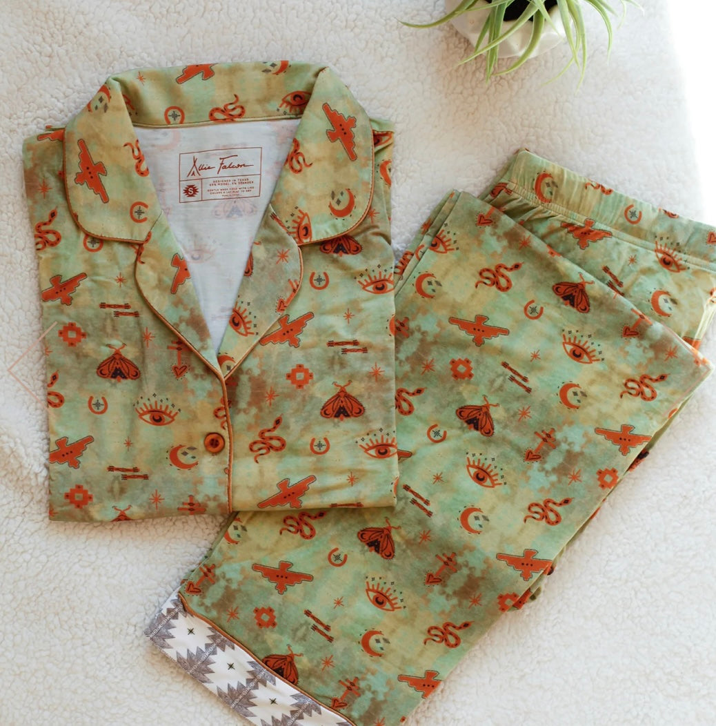 Painted Dwellings Pajama Set