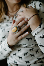 Load image into Gallery viewer, Bumble Bee Jasper Ring
