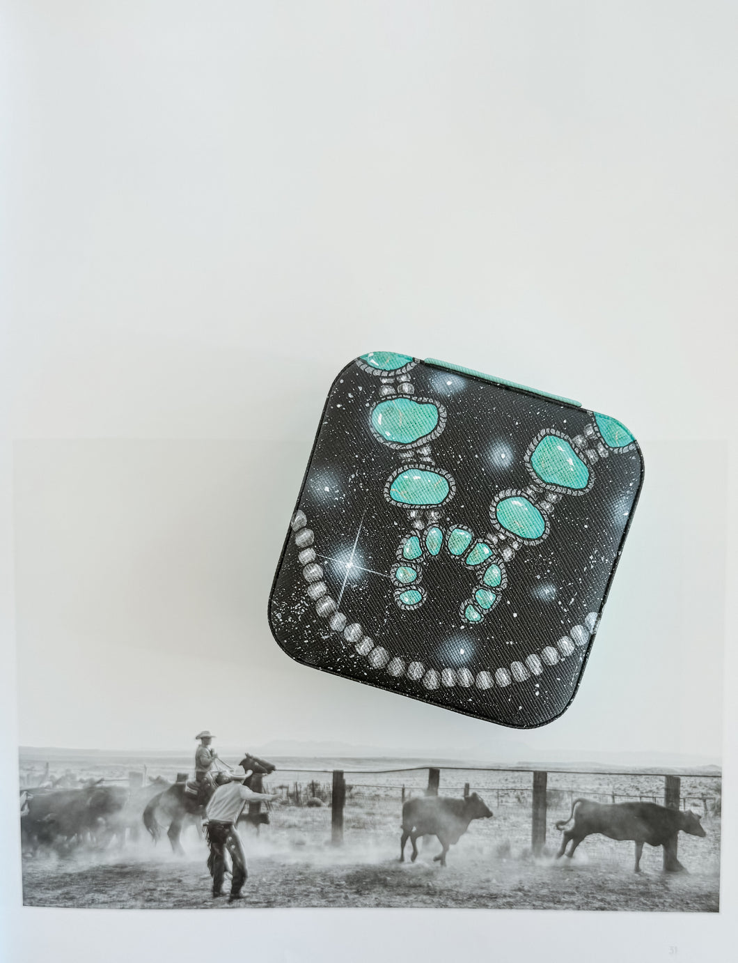 Turquoise Heaven Jewelry Case