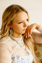 Load image into Gallery viewer, Turquoise Colby Earrings
