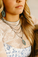 Load image into Gallery viewer, Turquoise Colby Earrings
