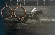Load image into Gallery viewer, Copper Earrings - circle

