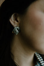 Load image into Gallery viewer, Silver Cowboy Hat Earrings
