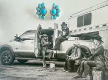 Load image into Gallery viewer, Half Cluster Earrings - medium
