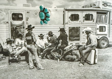 Load image into Gallery viewer, Turquoise Half Cluster Ring
