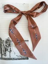 Load image into Gallery viewer, Cross Me Carmel Brown Twilly
