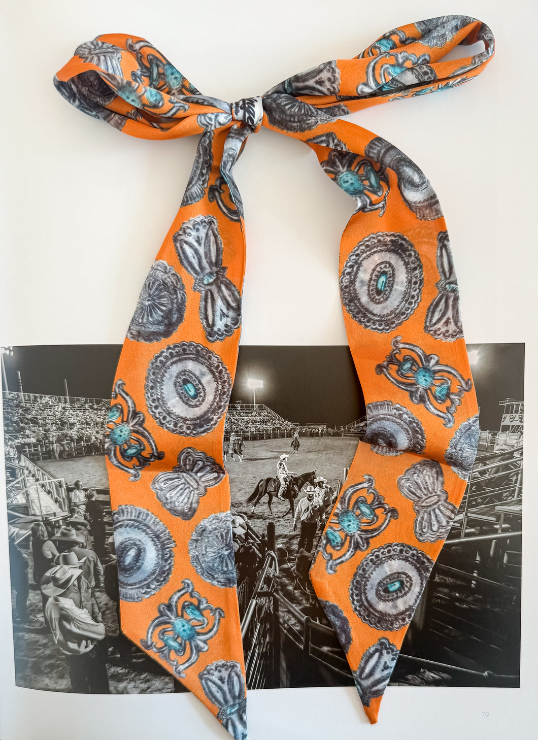 Turqs & Conchos Orange Twilly