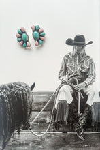 Load image into Gallery viewer, Cotton Candy Half Cluster Earrings
