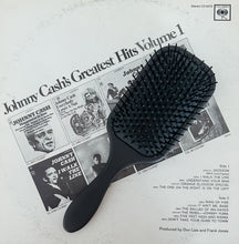 Load image into Gallery viewer, Tooled Leather Hair Brush
