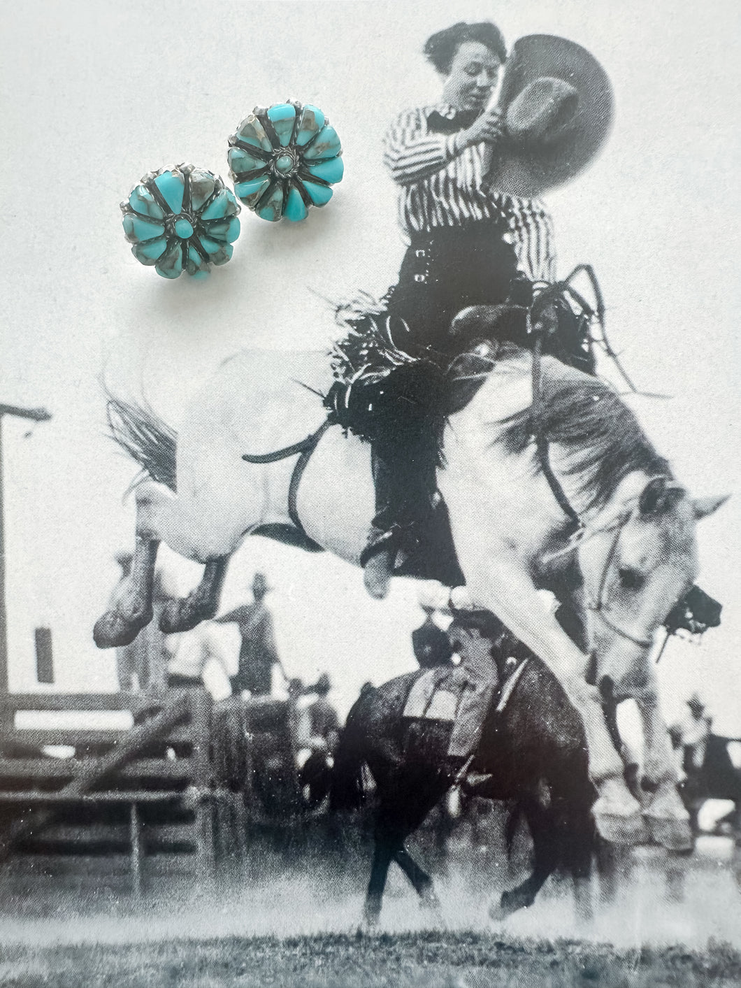 Cicely Cluster Earrings