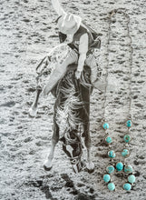 Load image into Gallery viewer, Turquoise Squash Blossom Necklace
