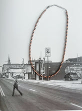 Load image into Gallery viewer, 4mm Copper Navajo Pearls
