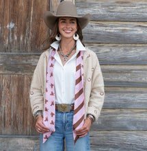 Load image into Gallery viewer, Preppy Saddle Boli - pink/brown

