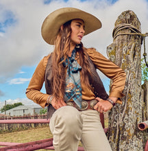 Load image into Gallery viewer, Gettin' Western Boli - navy plaid
