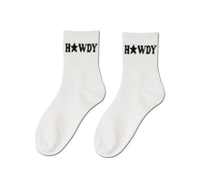 Load image into Gallery viewer, Howdy Crew Socks
