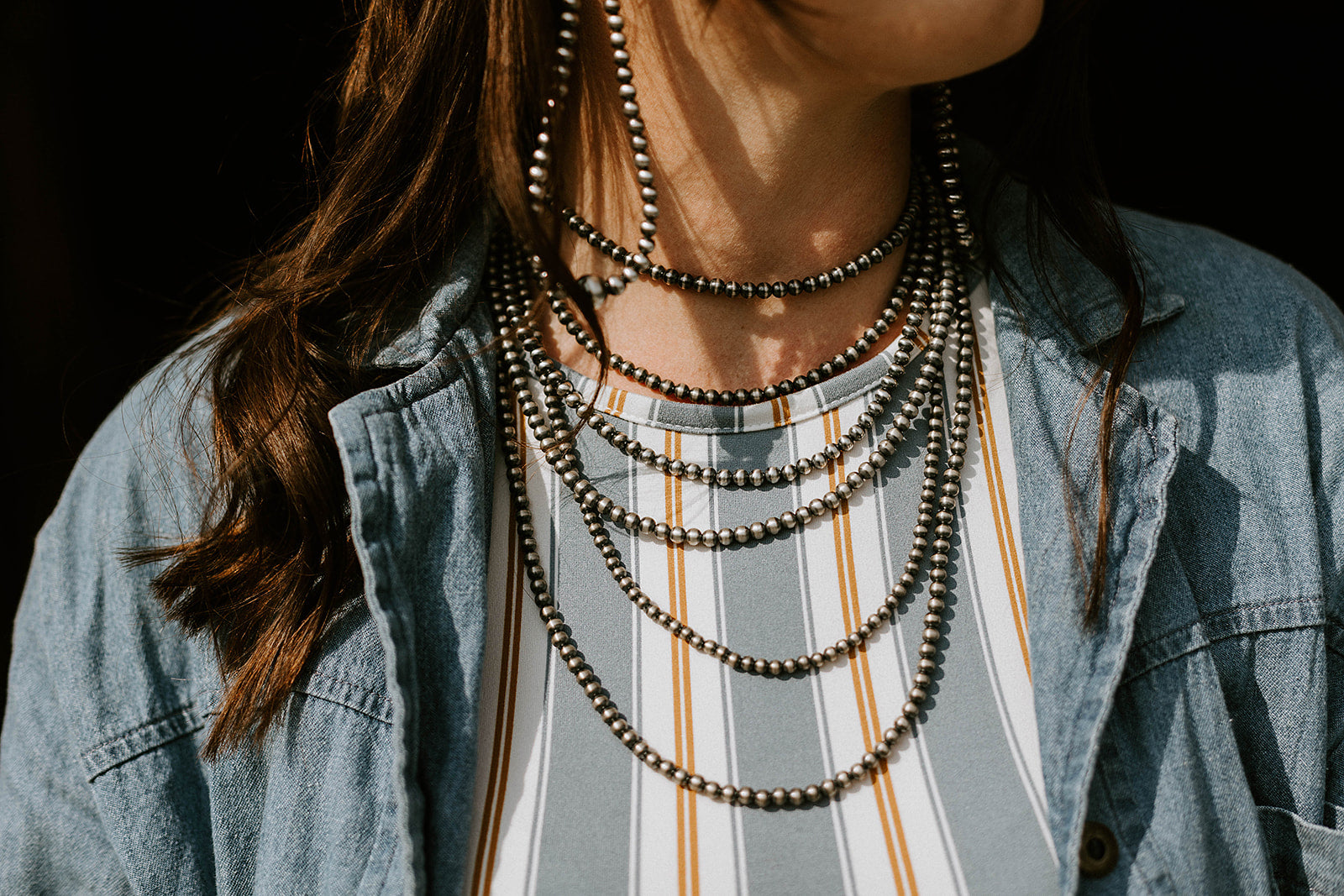 ジ*ジ様 Navajo pearls 別注　45cm ジ*ジ様 Navajo pearls 別注 45cm IMG_8566.jpg?crop=center&